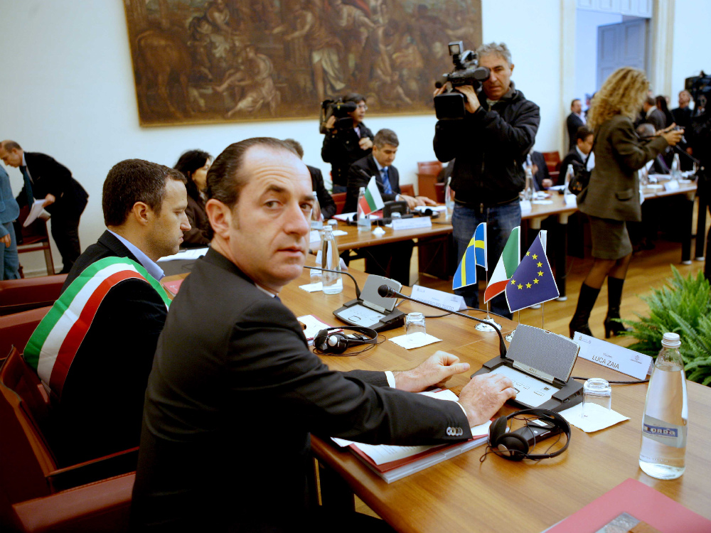 Vertice UE a Verona con il ministro Luca Zaia