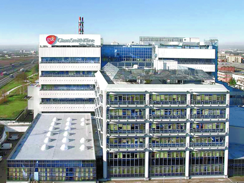 Esterni della sede della Glaxo