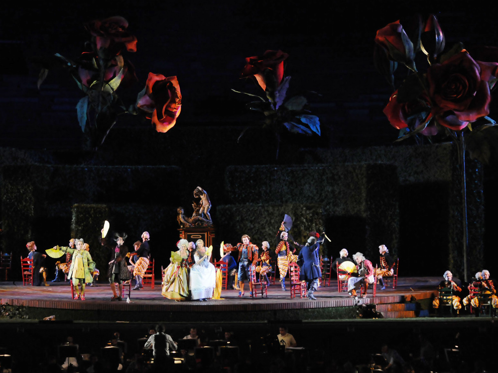 Una scena del barbiere di Siviglia