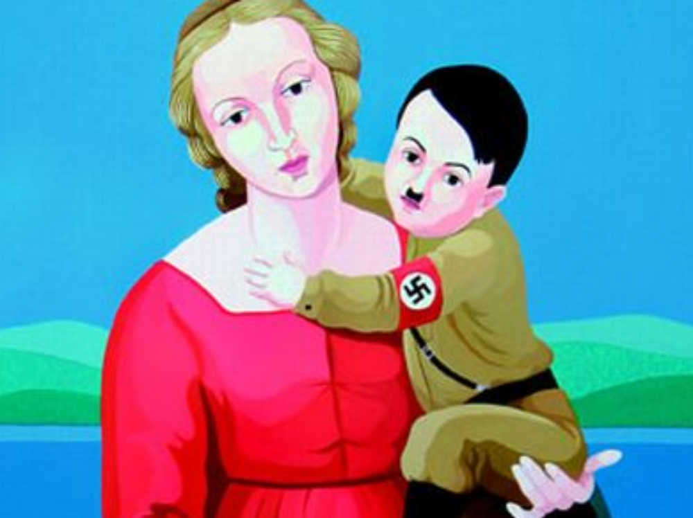 'La Madonna del Terzo Reich'' di Giuseppe Veneziano