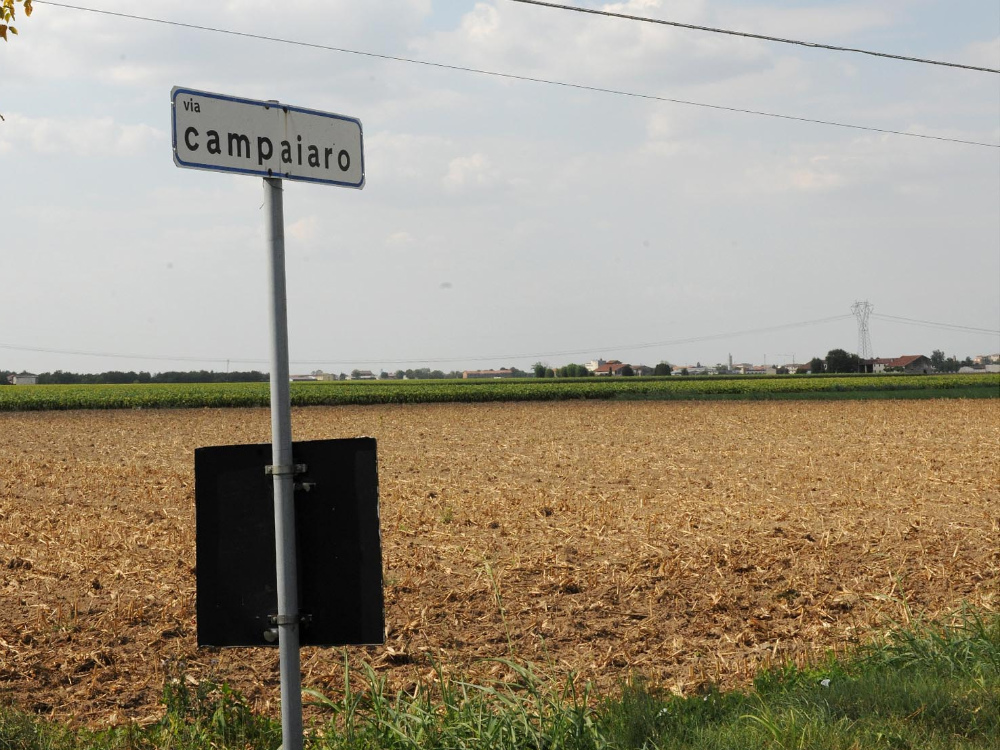 La località Campaiar di Sanguinetto dove sorgerebbe la centrale 