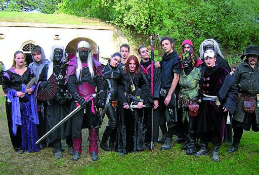 
 I personaggi della saga fantasy che si è svolta a Forte Gisella
