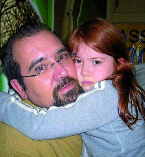 
 Emanuele Zampieri con la piccola Caterina allo Zecchino 2007 