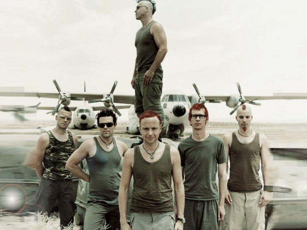 I Rammstein. Fino ad oggi hanno venduto oltre 12 milioni di dischi in tutto il mondo 