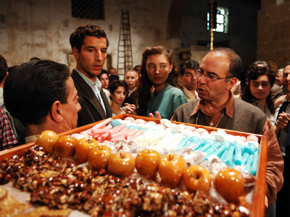 Il regista Giuseppe Tornatore sul set del suo ultimo film 