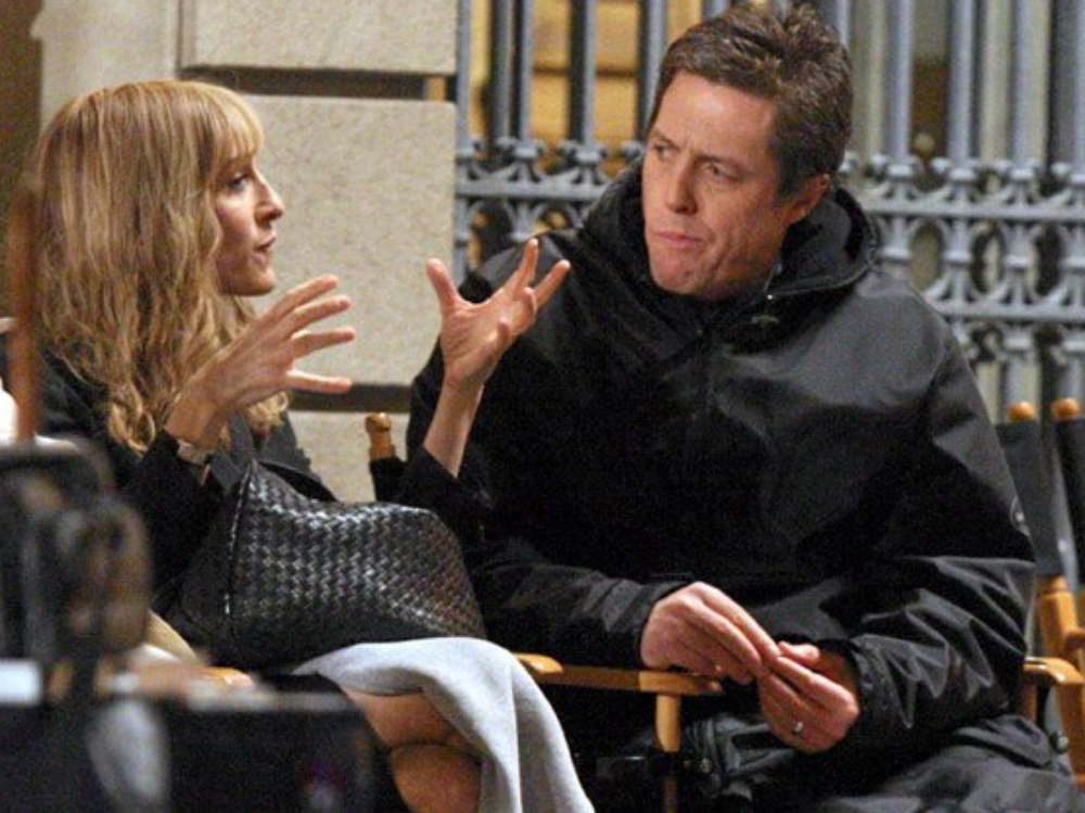 Sarah Jessica Parker e Hugh Grant in una scena del film 