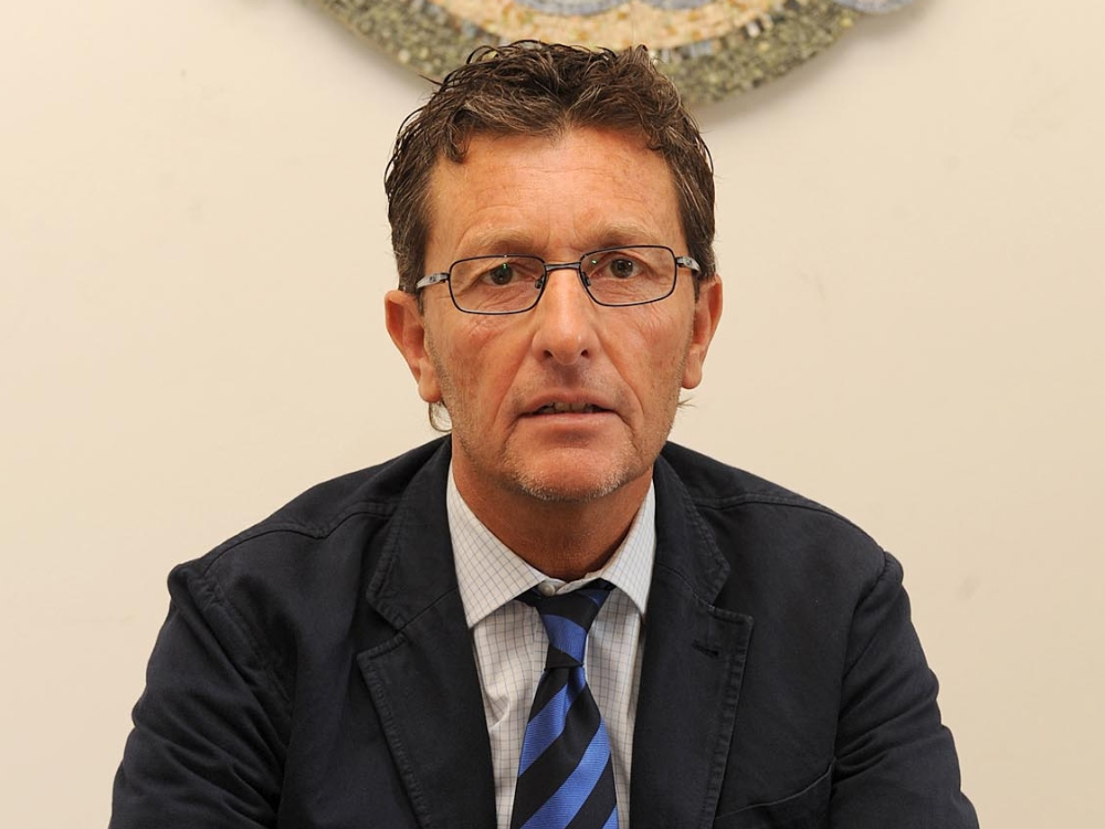 Il sindaco Umberto Chincarini   