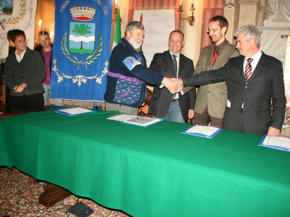 I quattro sindaci suggellanno l’alleanza per il Carega 