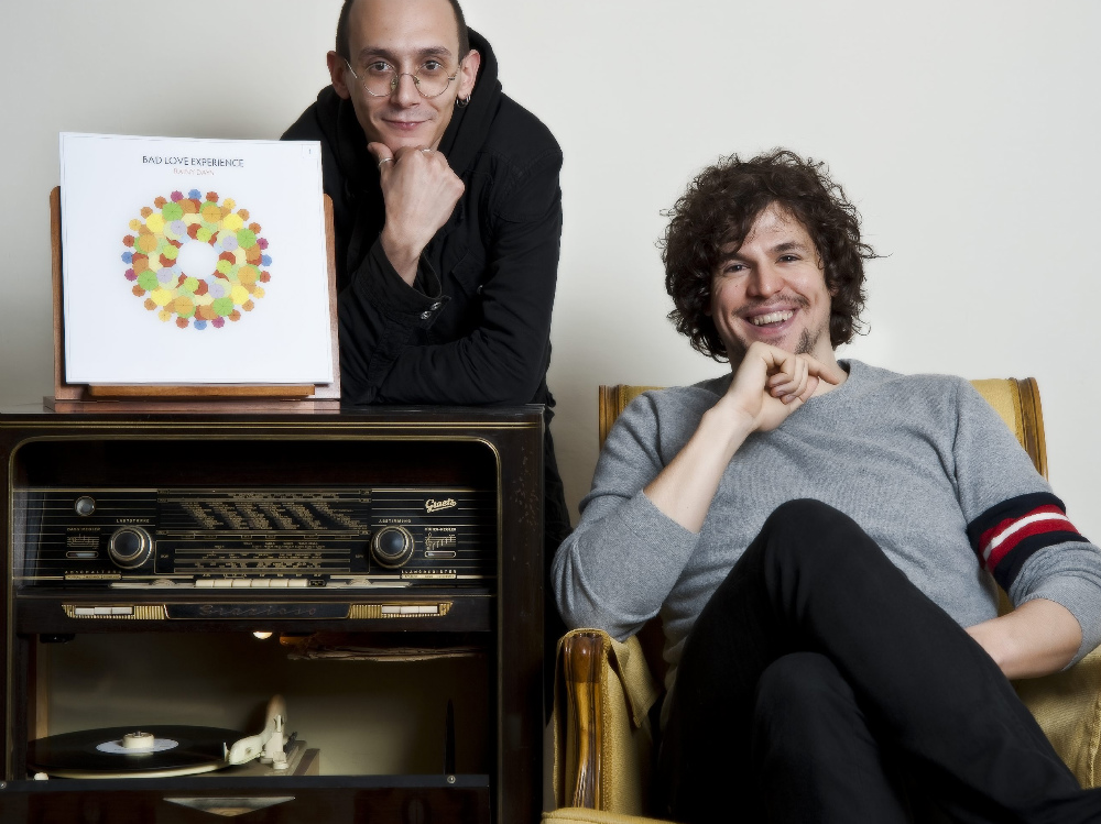 Stefano Buro (a sinistra) e Riccardo Orlandi della Tannen Records FOTO MAURO FIORESE 2010 