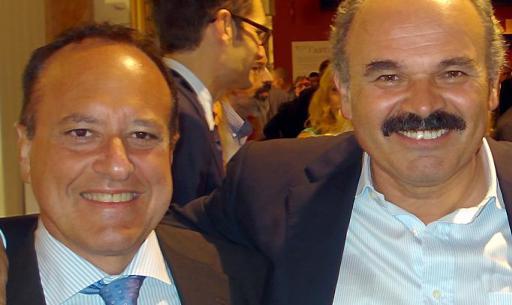 
 Giovanni Mantovani, dg di Veronafiere, e Oscar Farinetti di Eataly