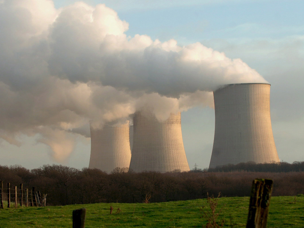 Una centrale nucleare