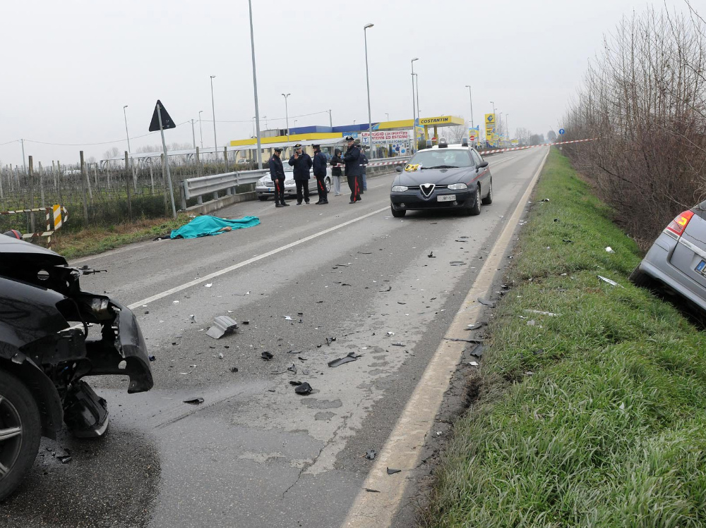 Incidente stradale sulla strada Regionale 10 a Minerbe
