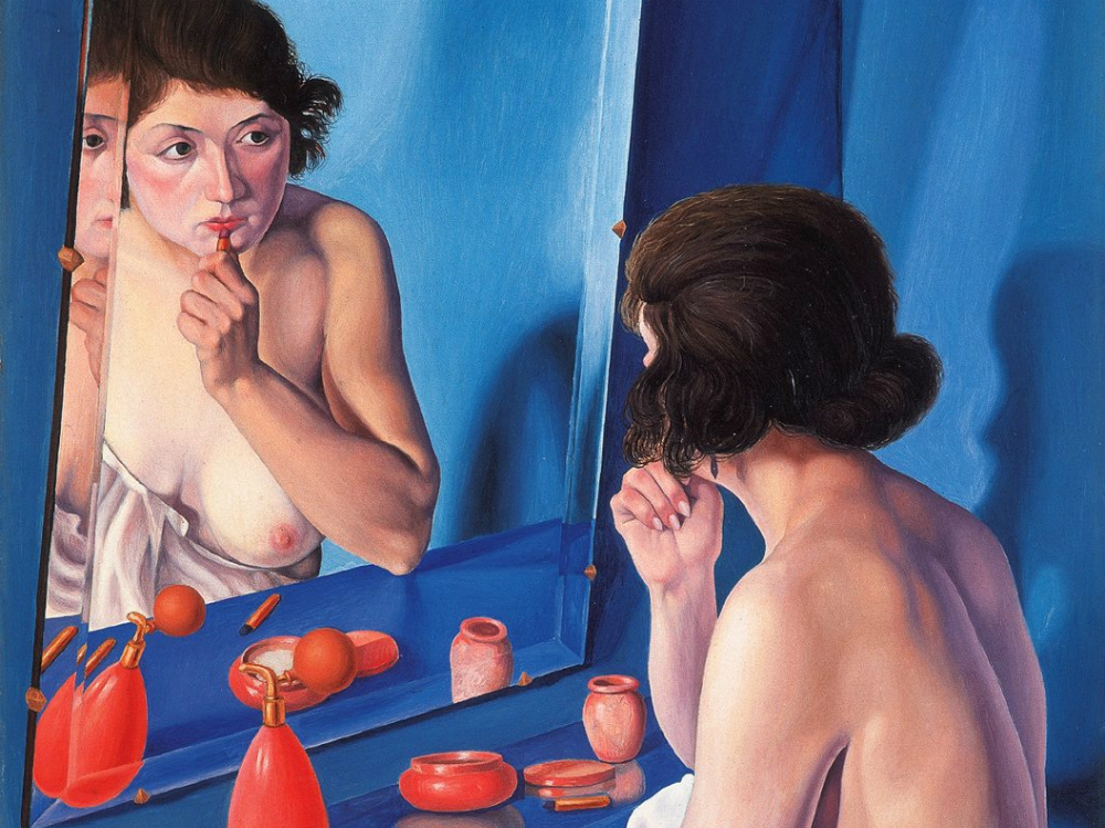 Cagnaccio da San Pietro, «Donna allo specchio» (1927)