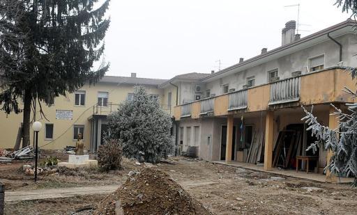 L'esterno di «Casa San Giuseppe», la casa di riposo ristrutturata ed ampliata DIENNEFOTO
