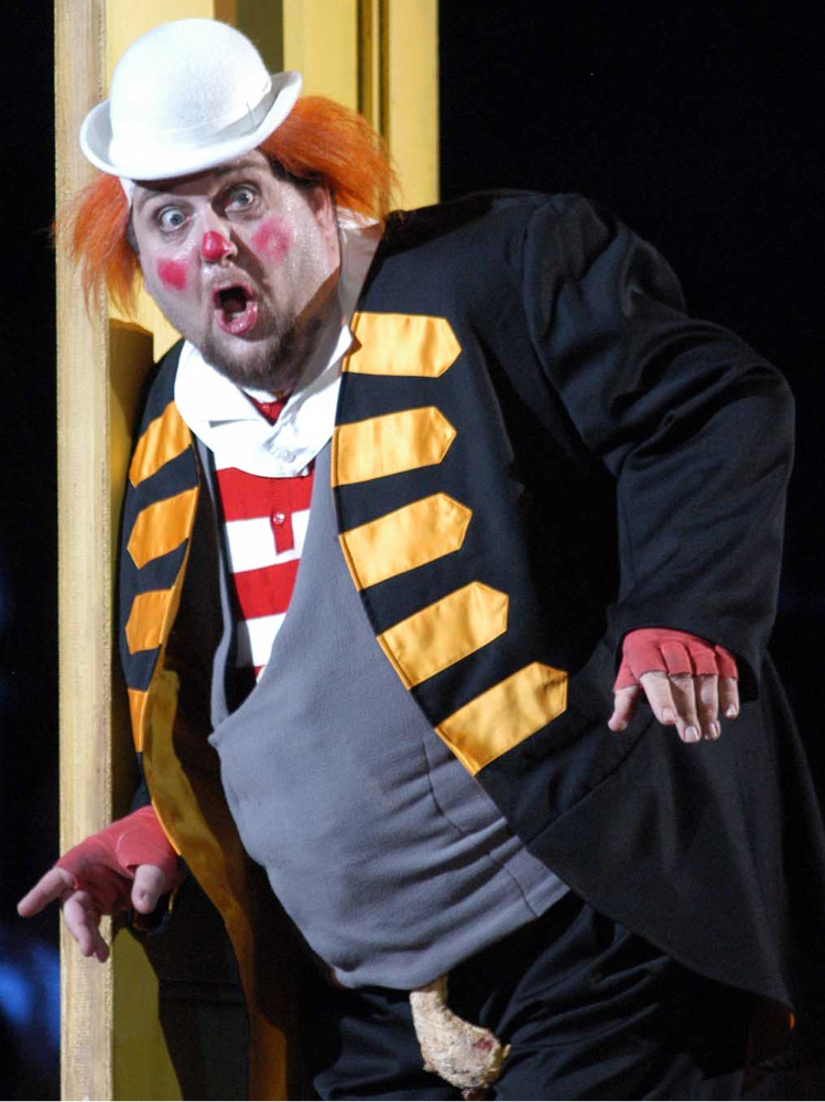 Alberto Mastromarino in Pagliacci FOTO BRENZONI    