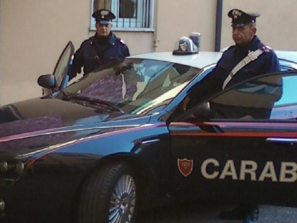 Una pattuglia di carabinieri&nbsp;
