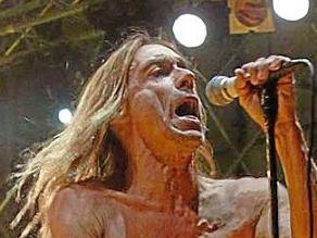 Il cantante Iggy Pop