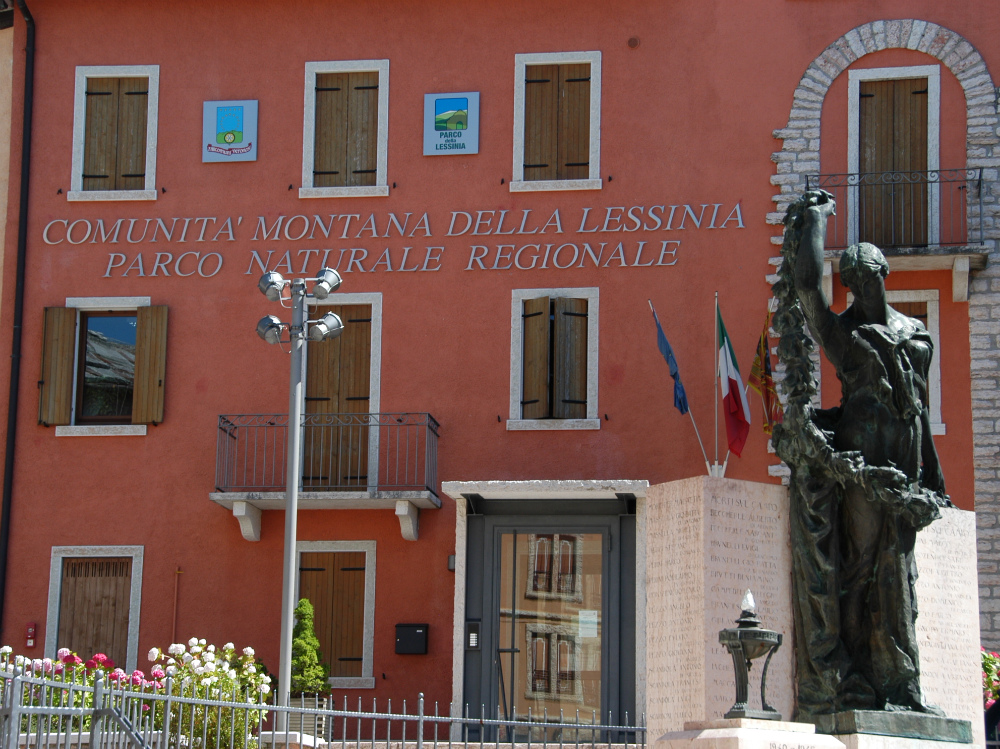 La sede della Comunità montana della Lessinia, a Bosco    