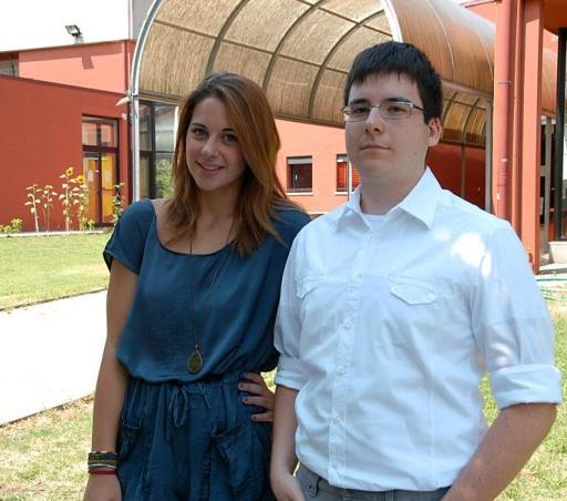 Giorgia Leva e Daniele Bonato  FOTO PECORA