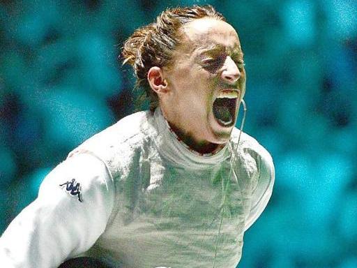 L'urlo liberatorio di Elisa Di Francisca, la campionessa olimpionica
