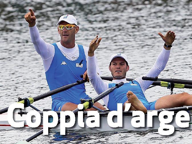 Romano Battisti (a sinistra) ed Alessio Sartori