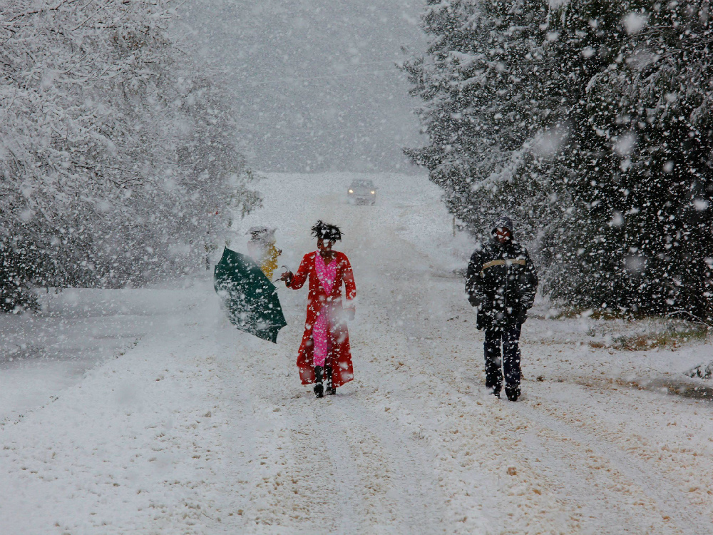 Neve in Sudafrica